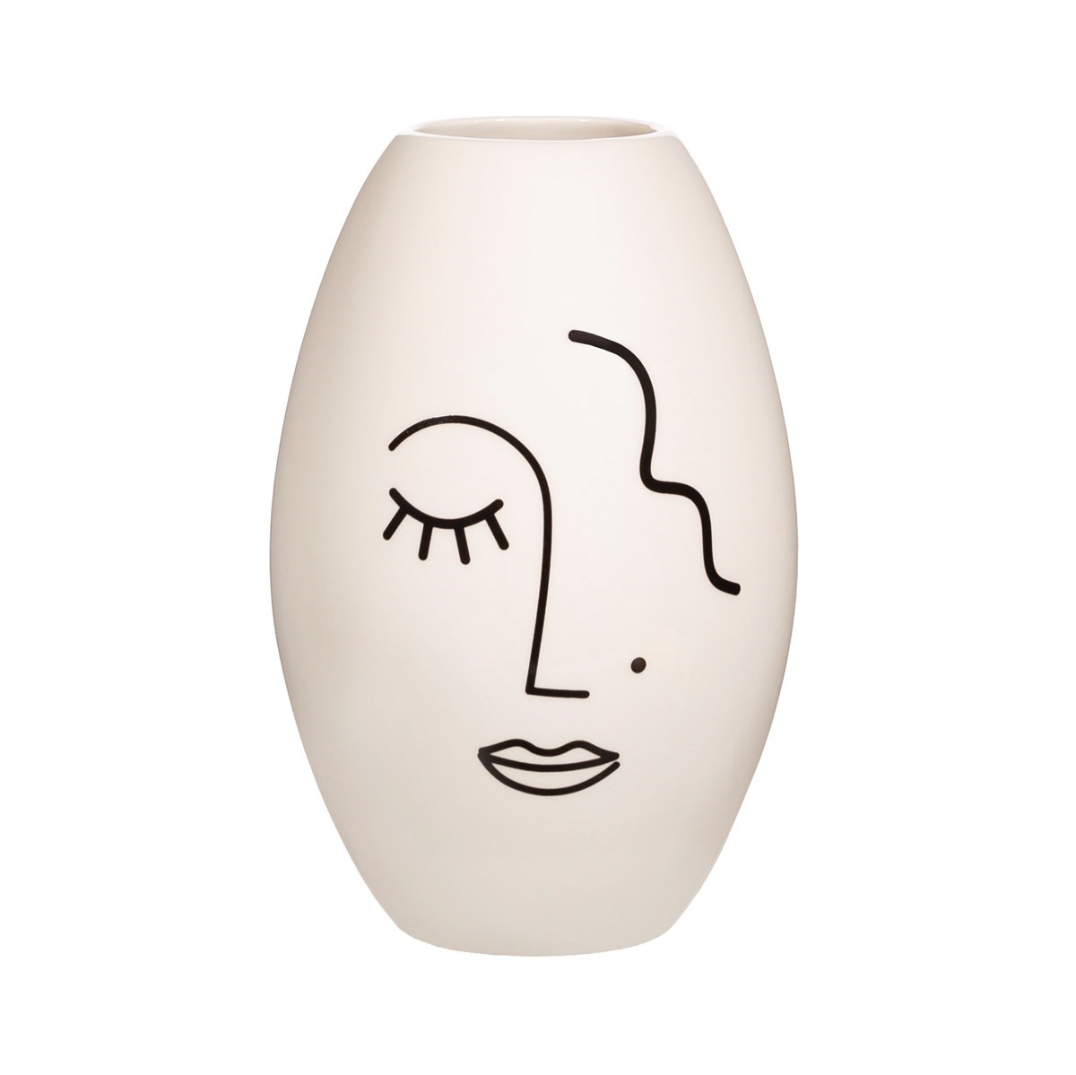 Sass & Belle Abstract Face Vase