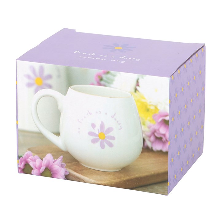 Fresh As A Daisy Rounded Mug