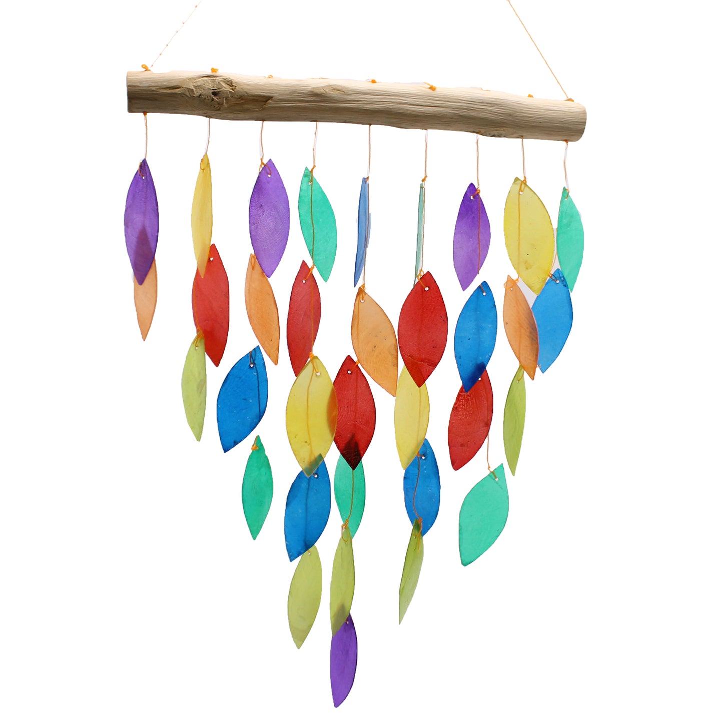 Rainbow Leaf Copis Wind Chimes