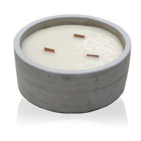 Concrete Candle - Patchouli & Dark Amber