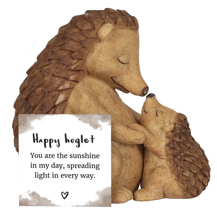 Happy Hoglet Mother & Baby Ornament