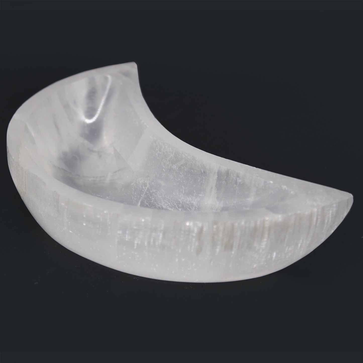 Selenite Moon Bowl 15cm