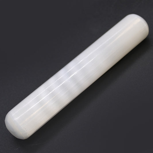 Selenite Wand 16cm Round Ends