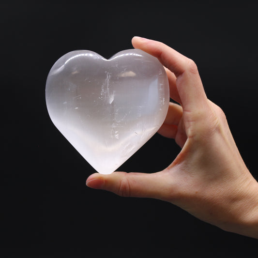 Selenite Heart 10cm