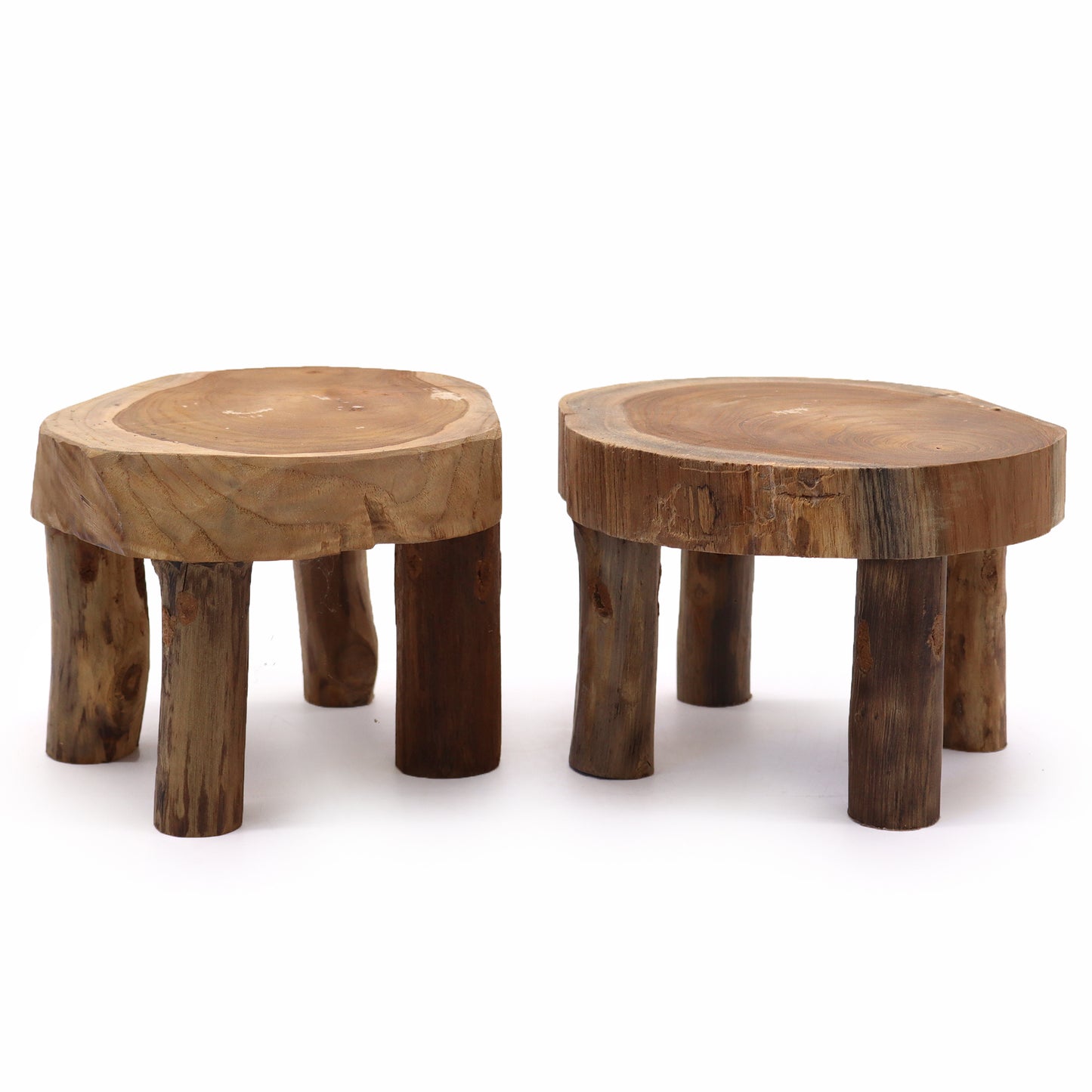 Teak Wood Plant Stands - Medium