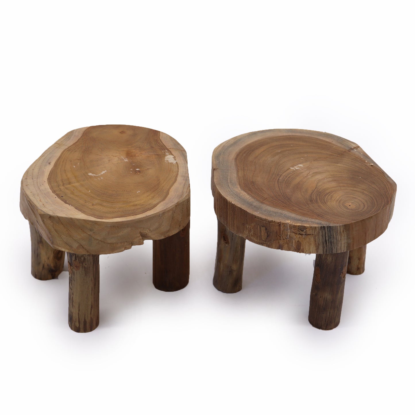 Teak Wood Plant Stands - Medium