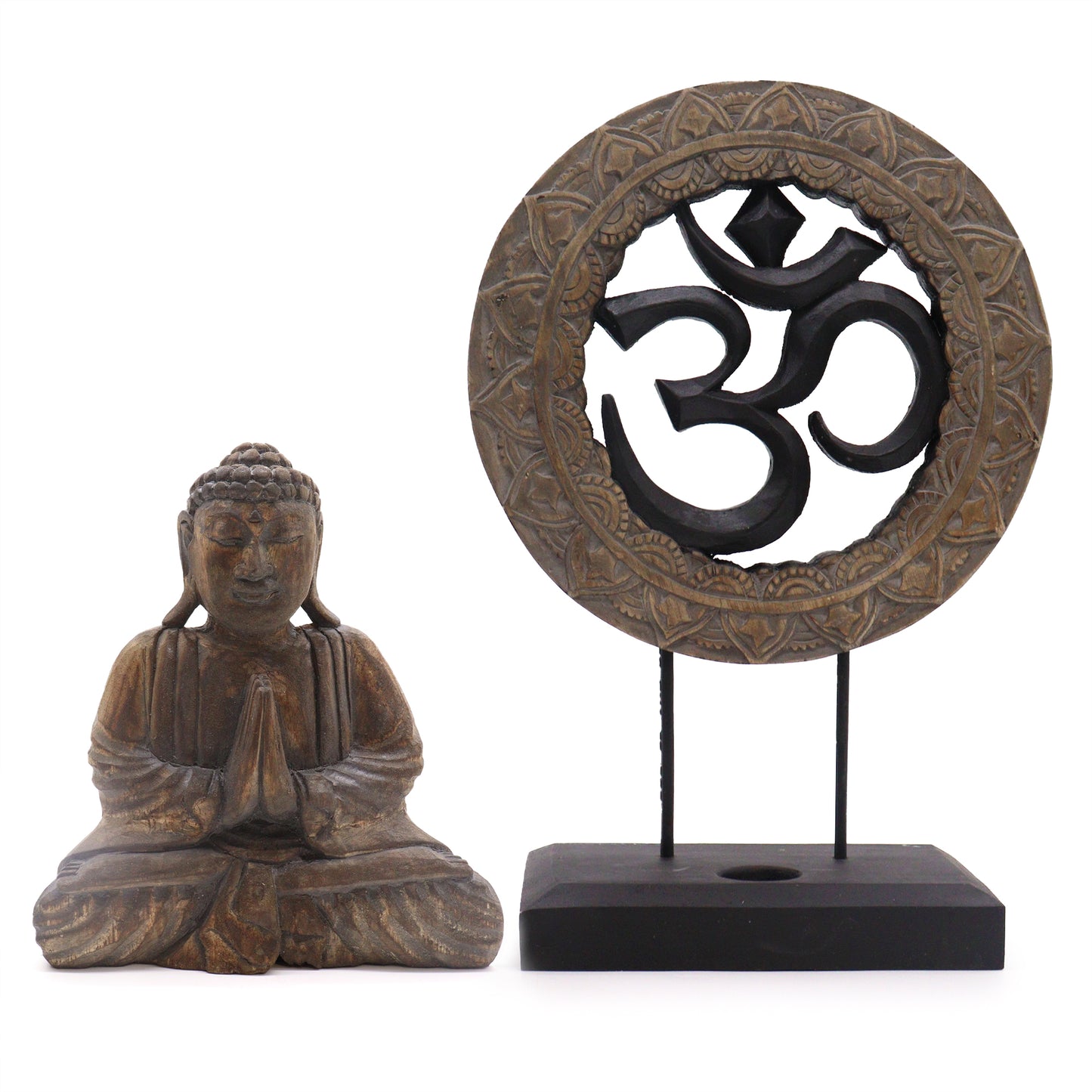 Buddha Feng-Shui Set - Ohm Black And Grey