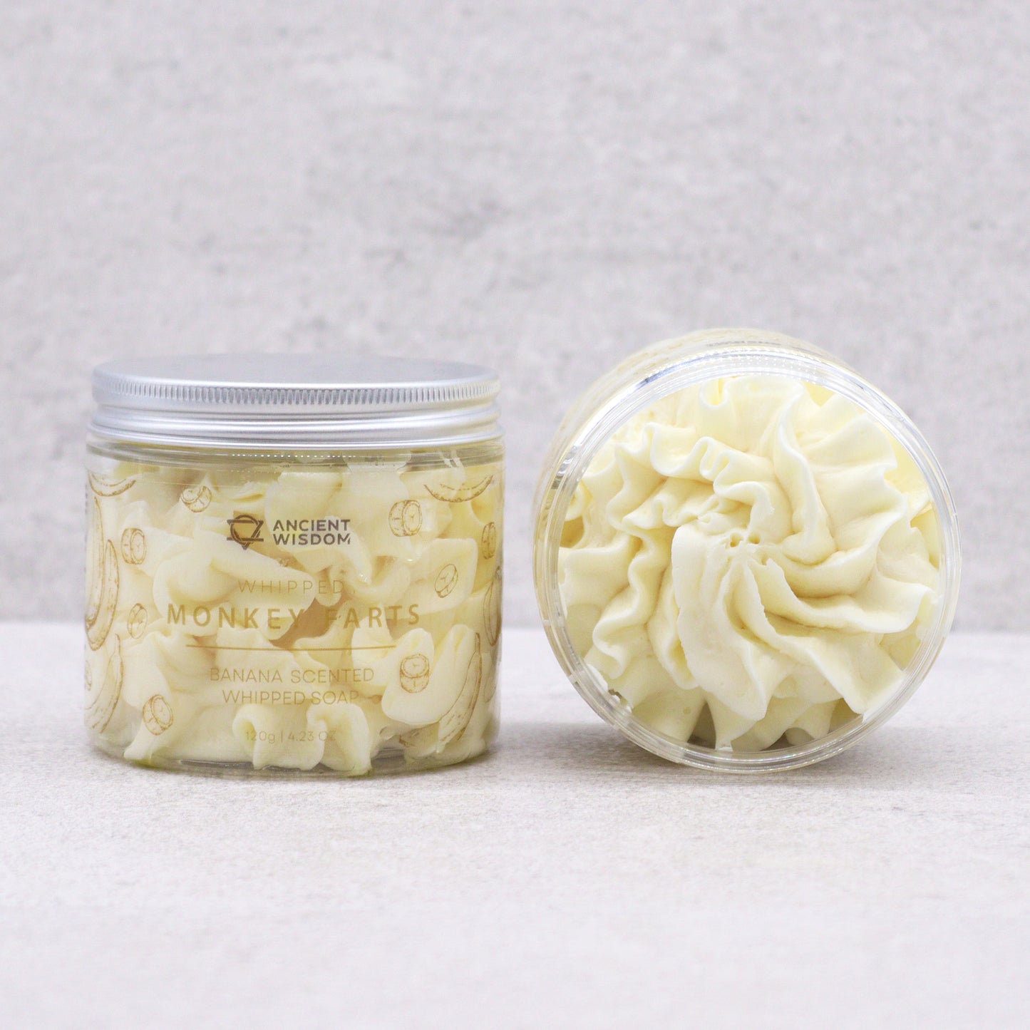 Monkey Farts Banana Whipped Cream Soap