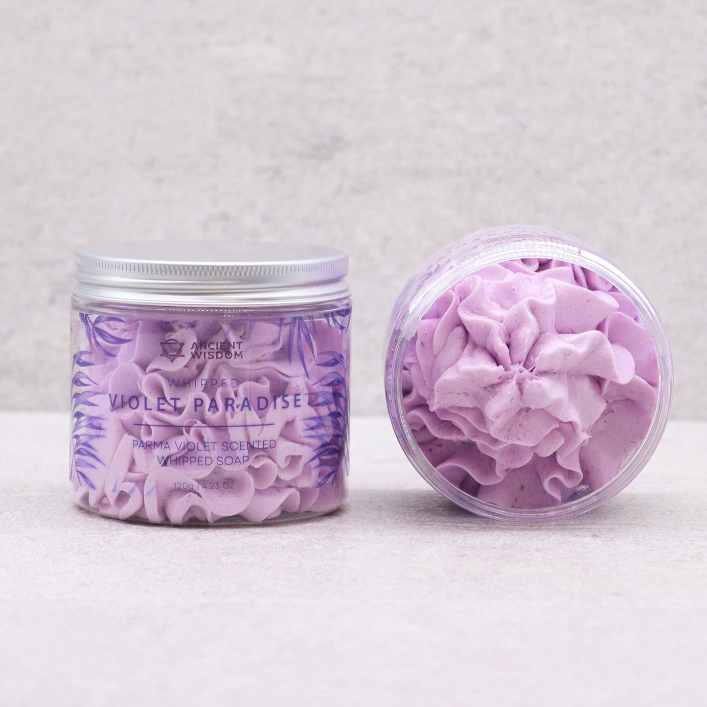 Parma Violet Whipped Cream soap