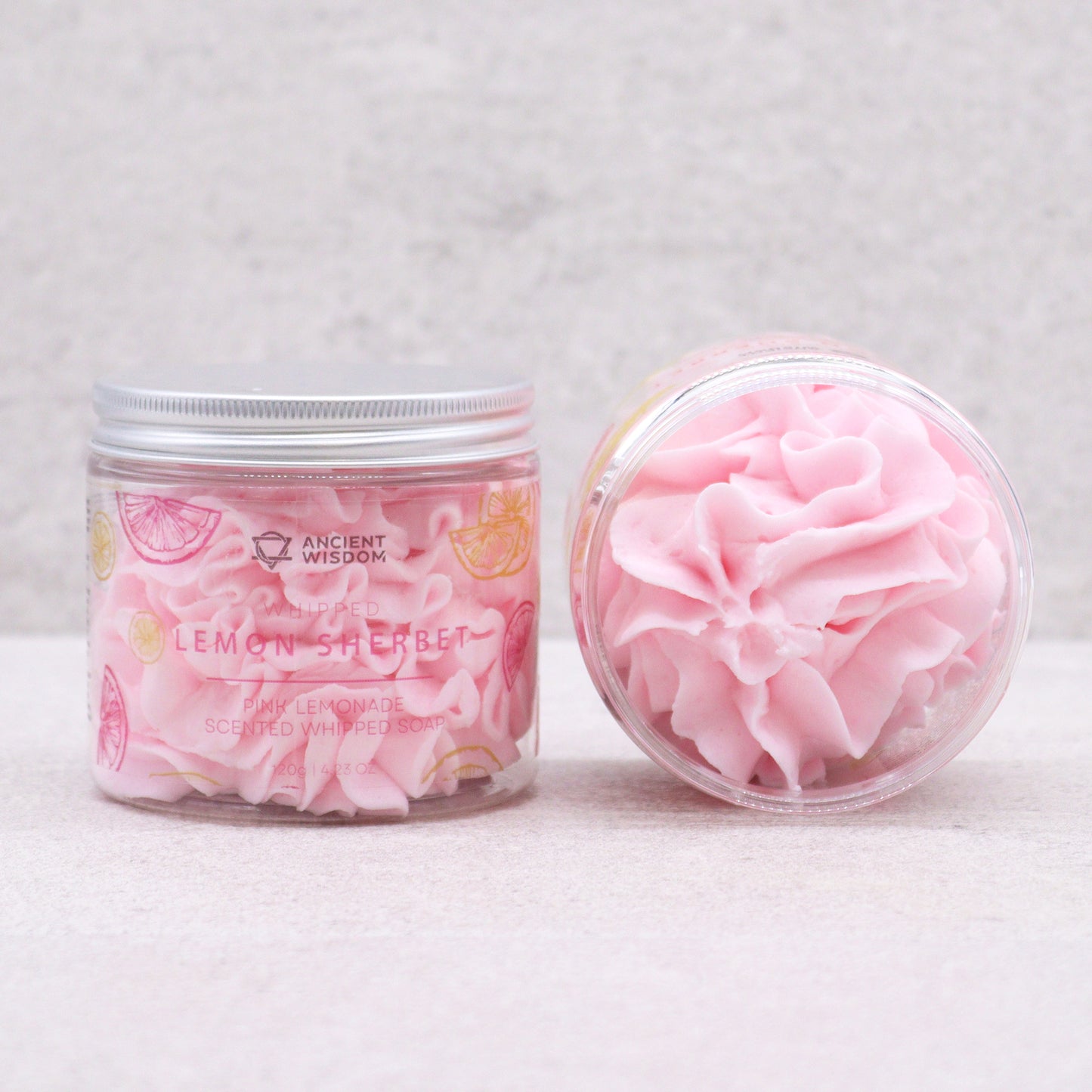 Pink Lemon Sherbet Whipped Soap