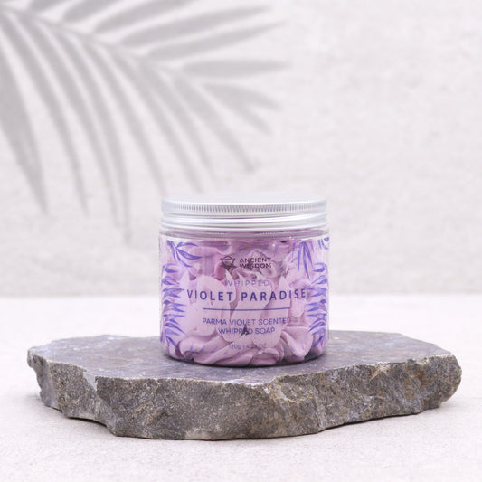 Parma Violet Whipped Cream soap