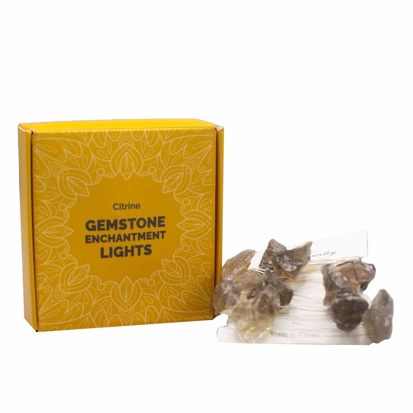 Gemstone Enchantment Lights - Smoky Citrine