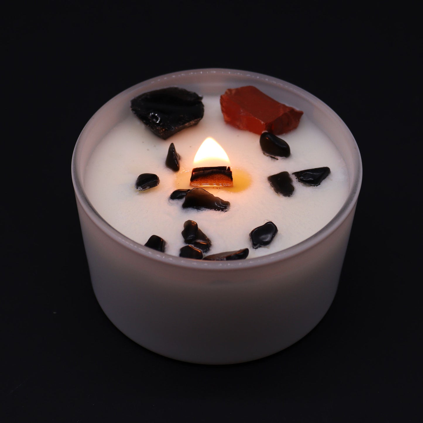 Chakra Crystal Candle - Root Chakra