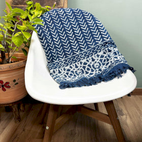 Handmade Indigo Throws - Various Designs