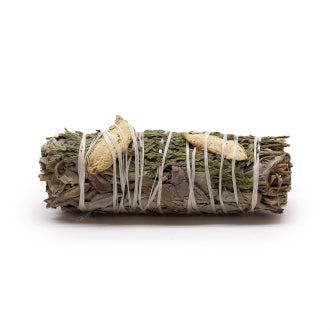 White Sage, Ginger And Cedar Smudge Stick