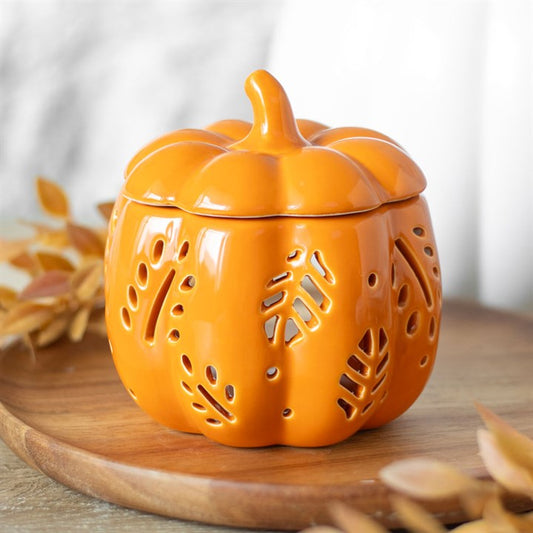 Autumn Leaves Pumpkin Burner