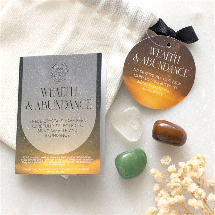 Wealth & Abundance Crystal Healing Set