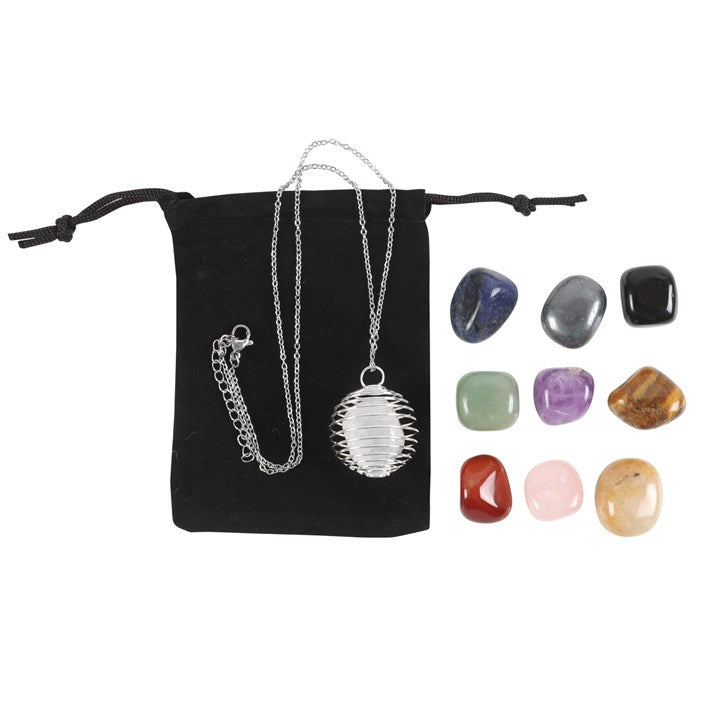 12 Day Crystal Necklace Advent Calender