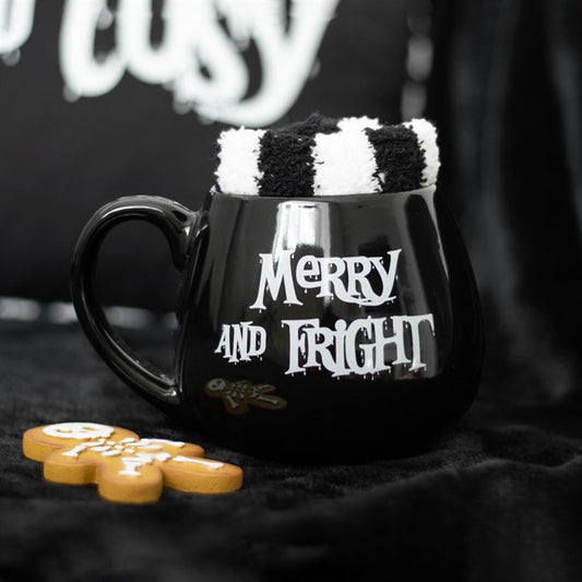 Merry And Fright Mug And Sock Set