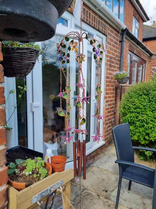 Fushia Windchime