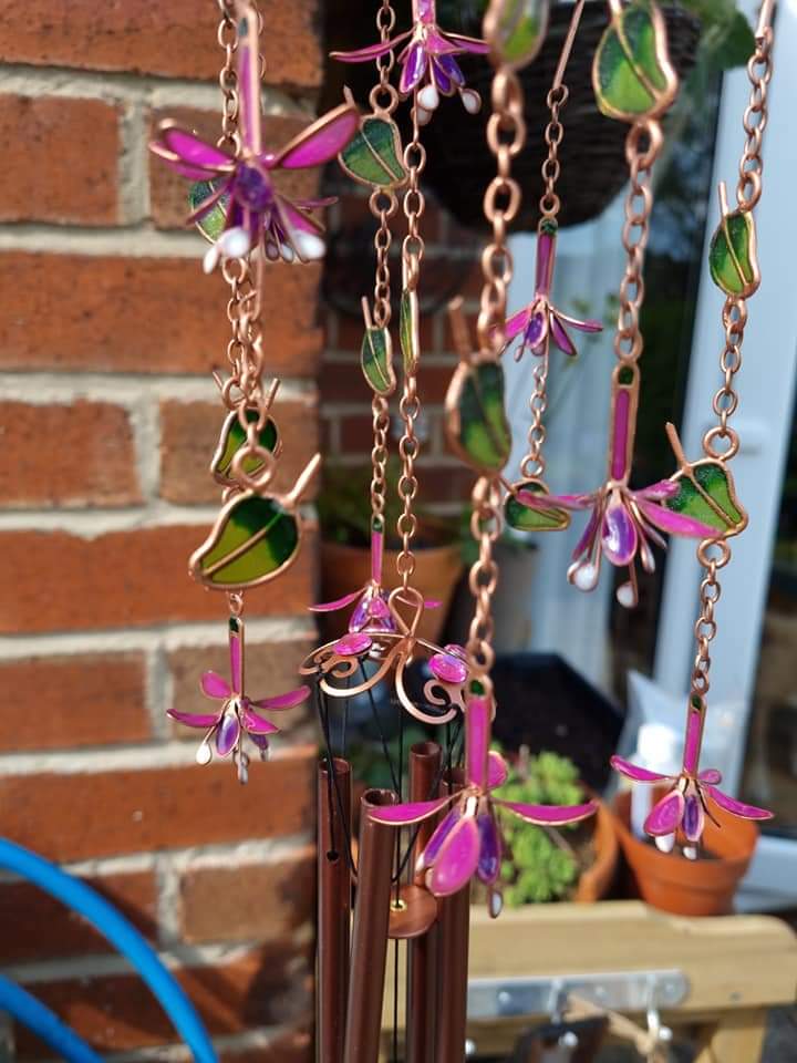 Fushia Windchime