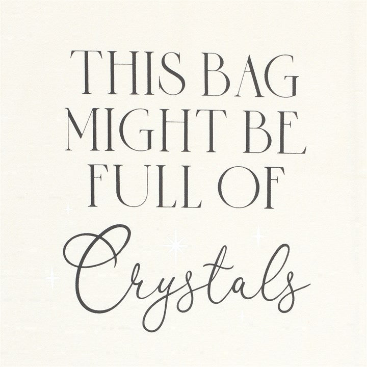 Full Of Crystals Cotton Tote Bag