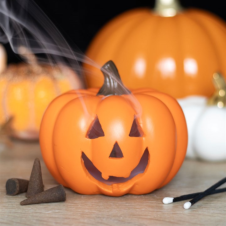 Pumpkin Incense Cone Burner