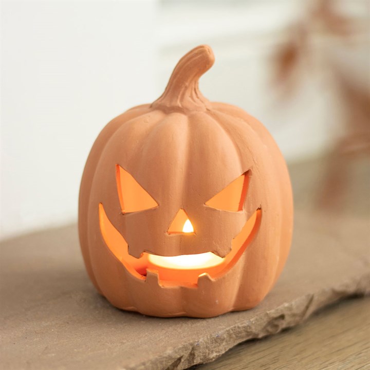 Teracotta Pumpkin Ornament