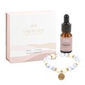 Stress Less Howlite Crystal Bracelet Essential Oil Set