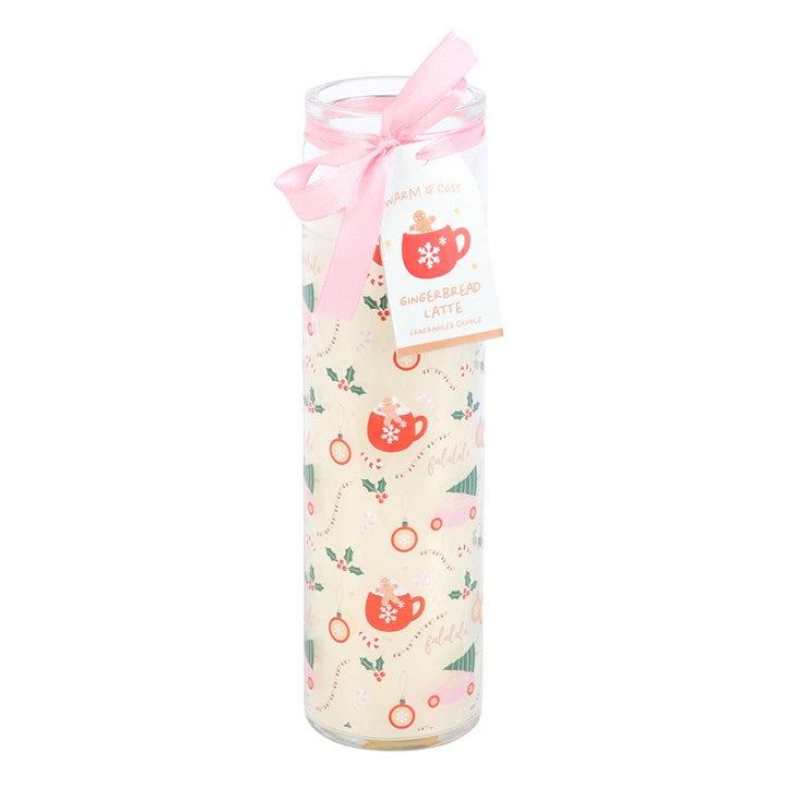 Sugarplum Fun Christmas Tube Candle