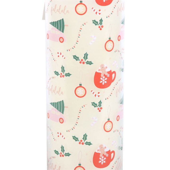 Sugarplum Fun Christmas Tube Candle