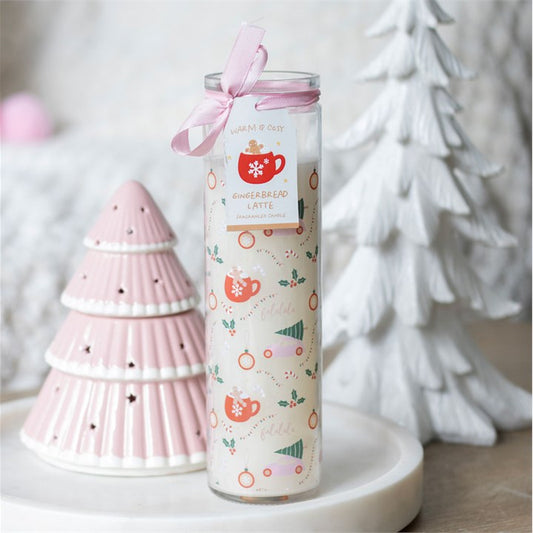 Sugarplum Fun Christmas Tube Candle