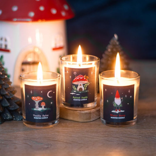 Gnome Sweet Gnome Candle Trio Set