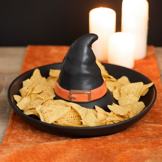 Witch Hat Chips And Dip Dish