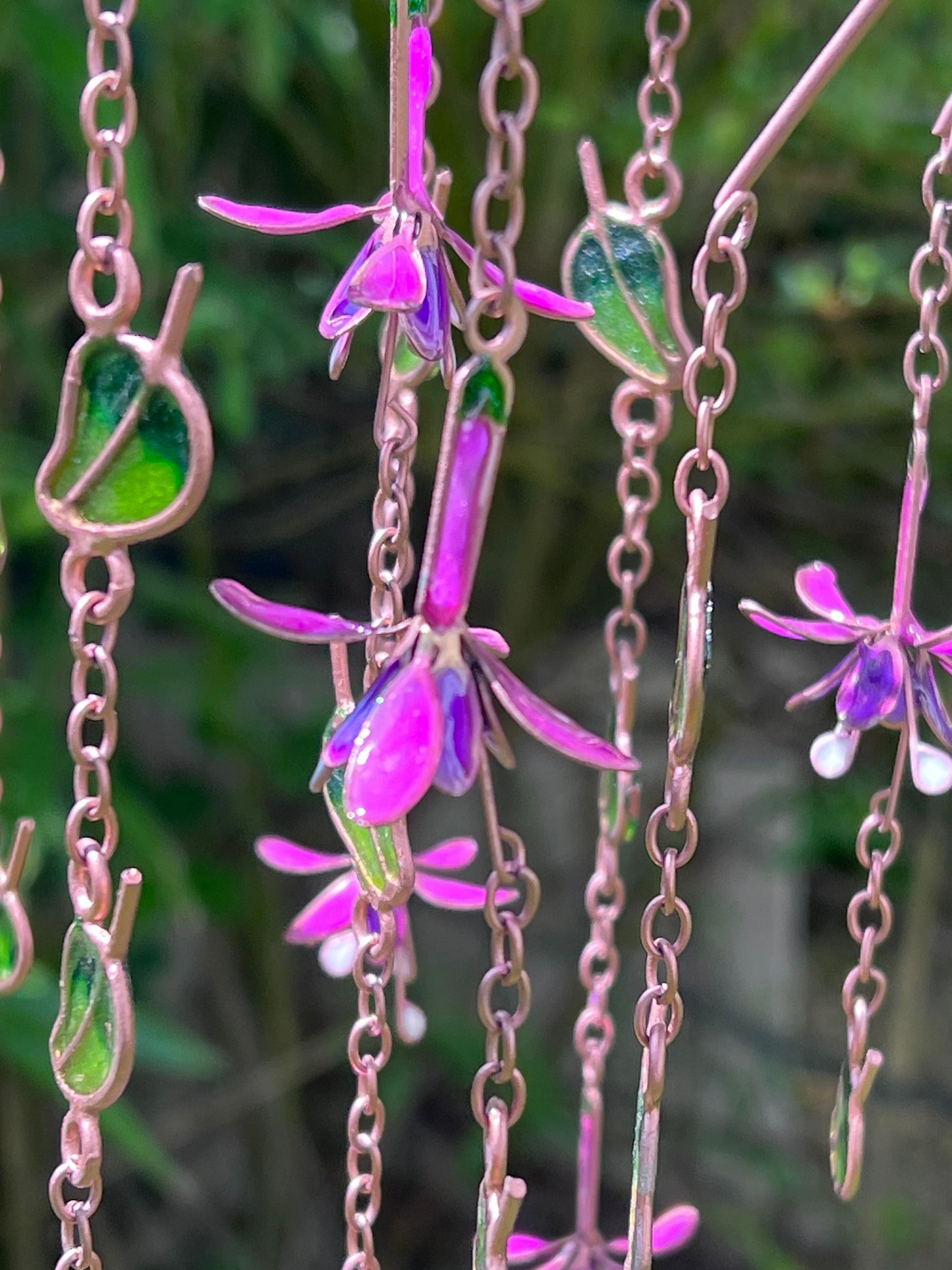 Fushia Windchime