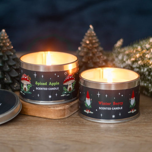 Gnome Sweet Gnome Scented Candle - Spiced Apple