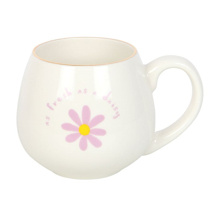 Fresh As A Daisy Rounded Mug