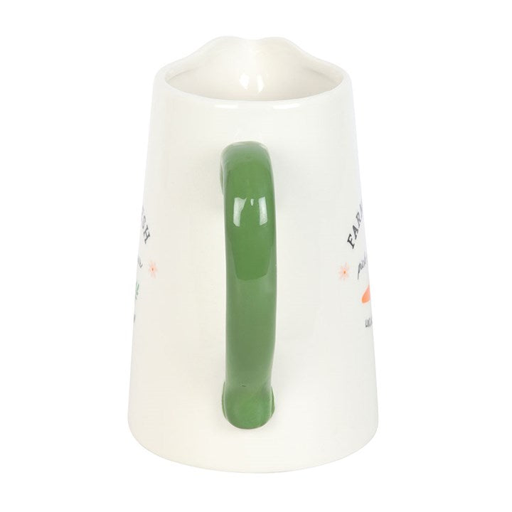 Farm Fresh Carrott Patch Ceramic Flower Jug