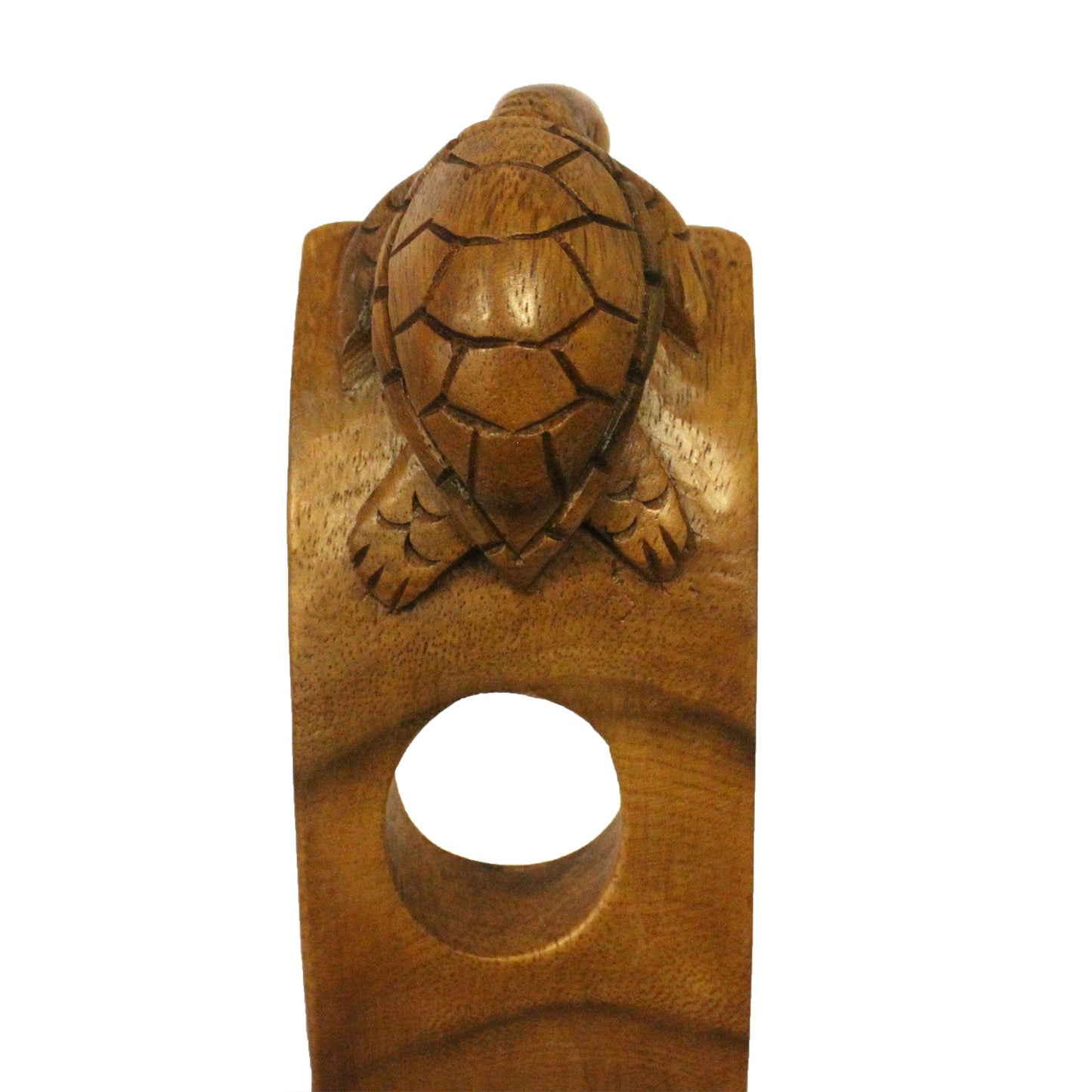 Wooden Balance Wine Holder - Turtle