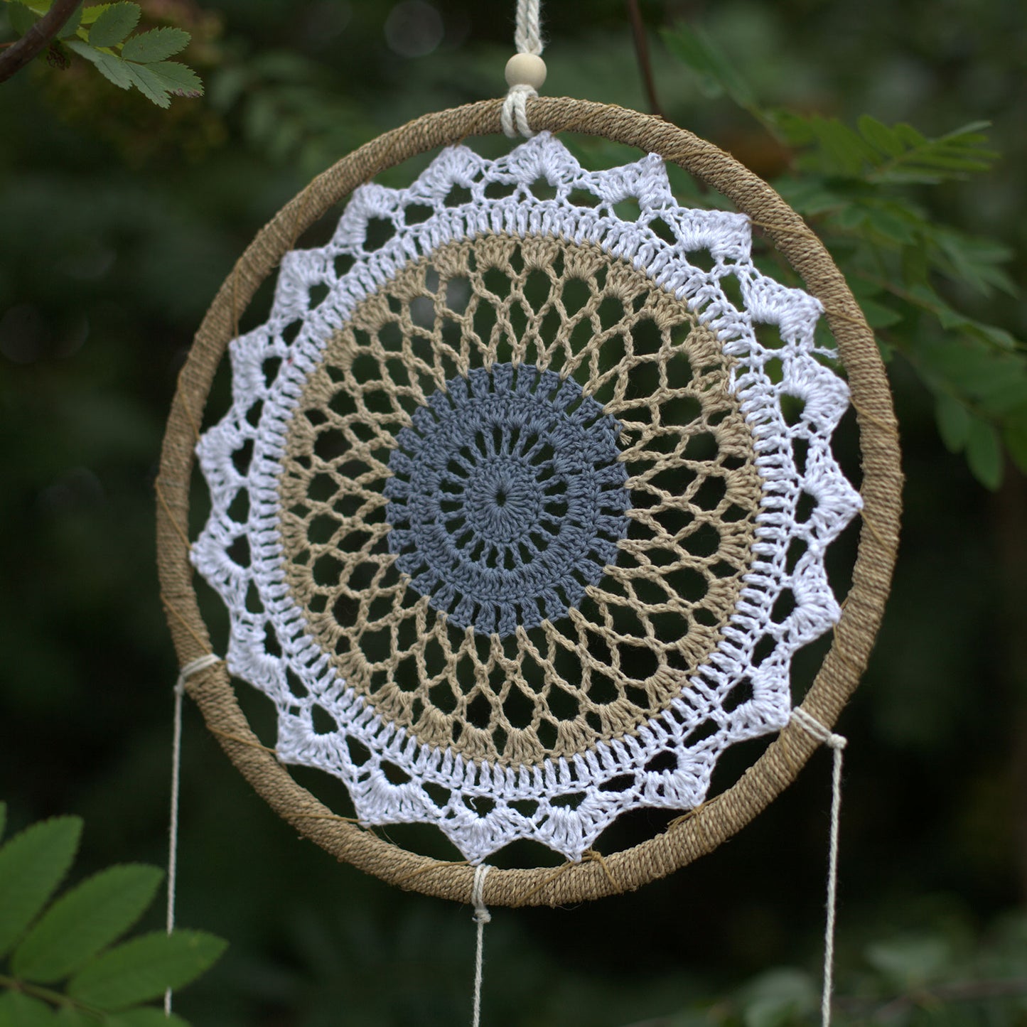 Large Brown Elemental Spirits Dreamcatcher