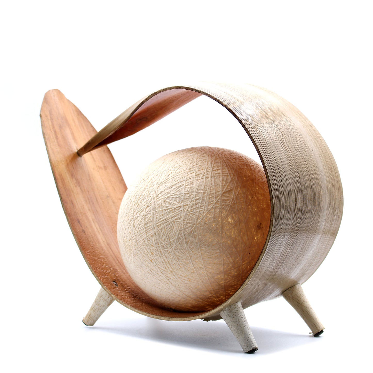 Natural Coconut Lamp - Loop