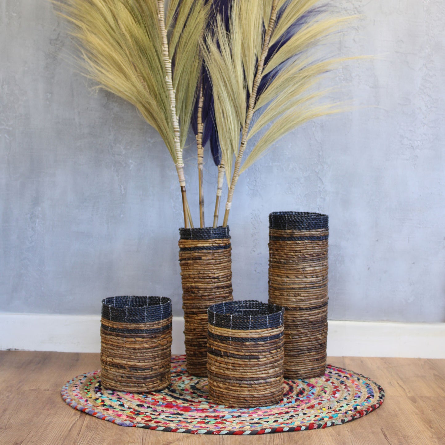 Seagrass Basket And Vase Sets