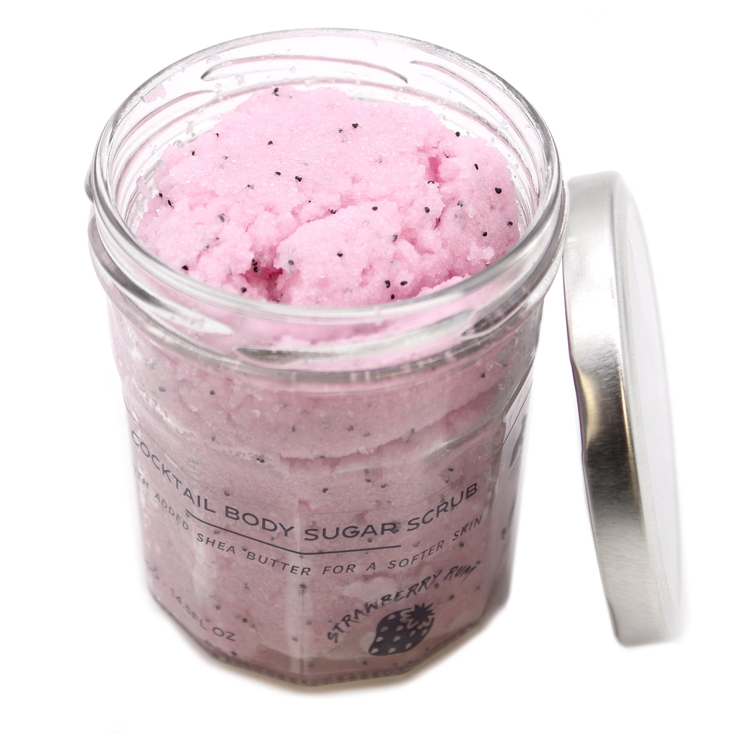 Cocktail Sugar Body Scrub - Strawberry Rum