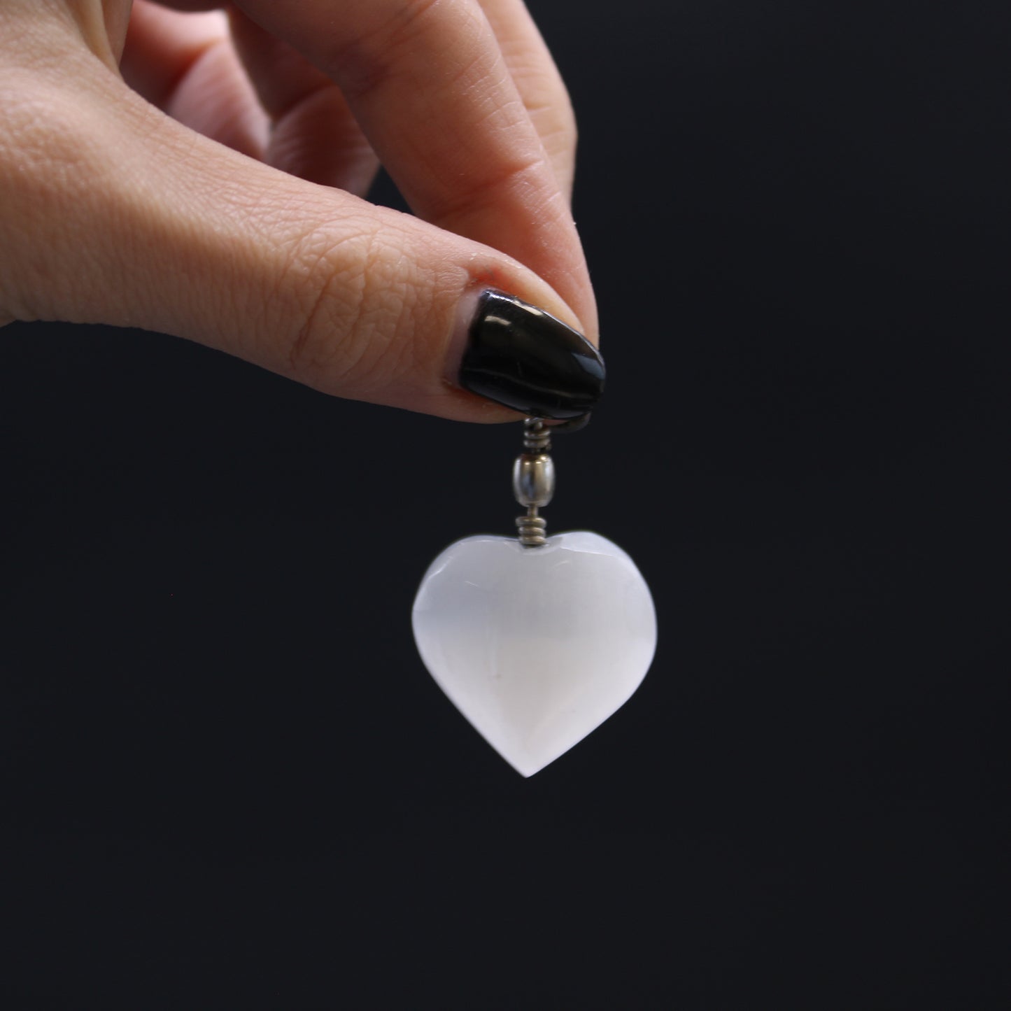 Selenite Pendants