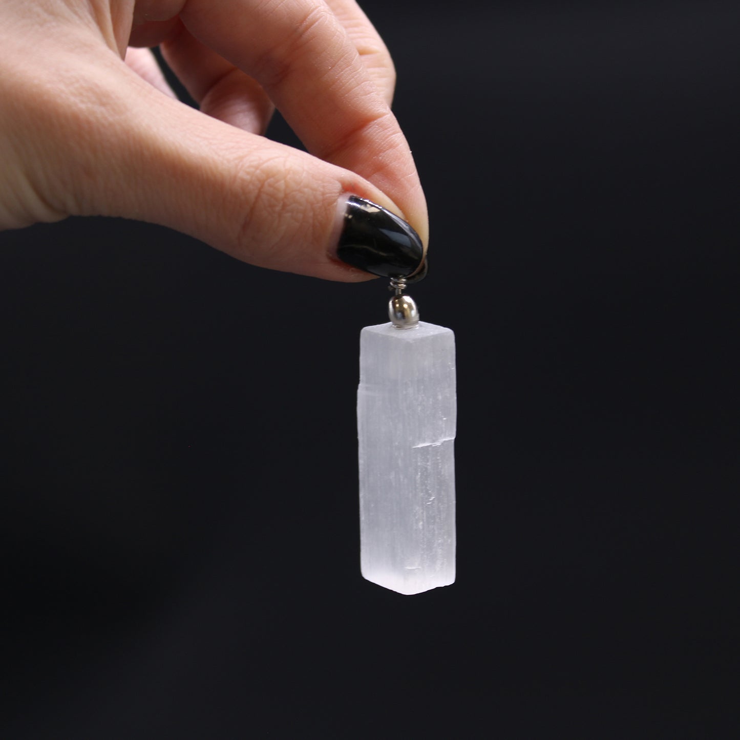 Selenite Pendants