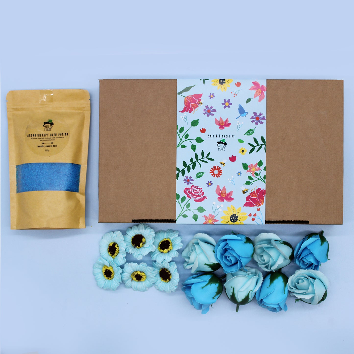 Wild Hare Salt & Flowers Sets - Total Unwind