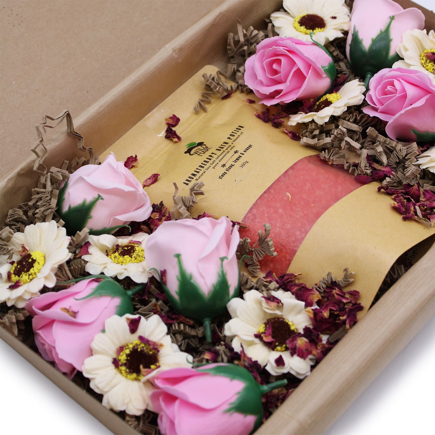 Wild Hare Salts & Flowers Set - Passion