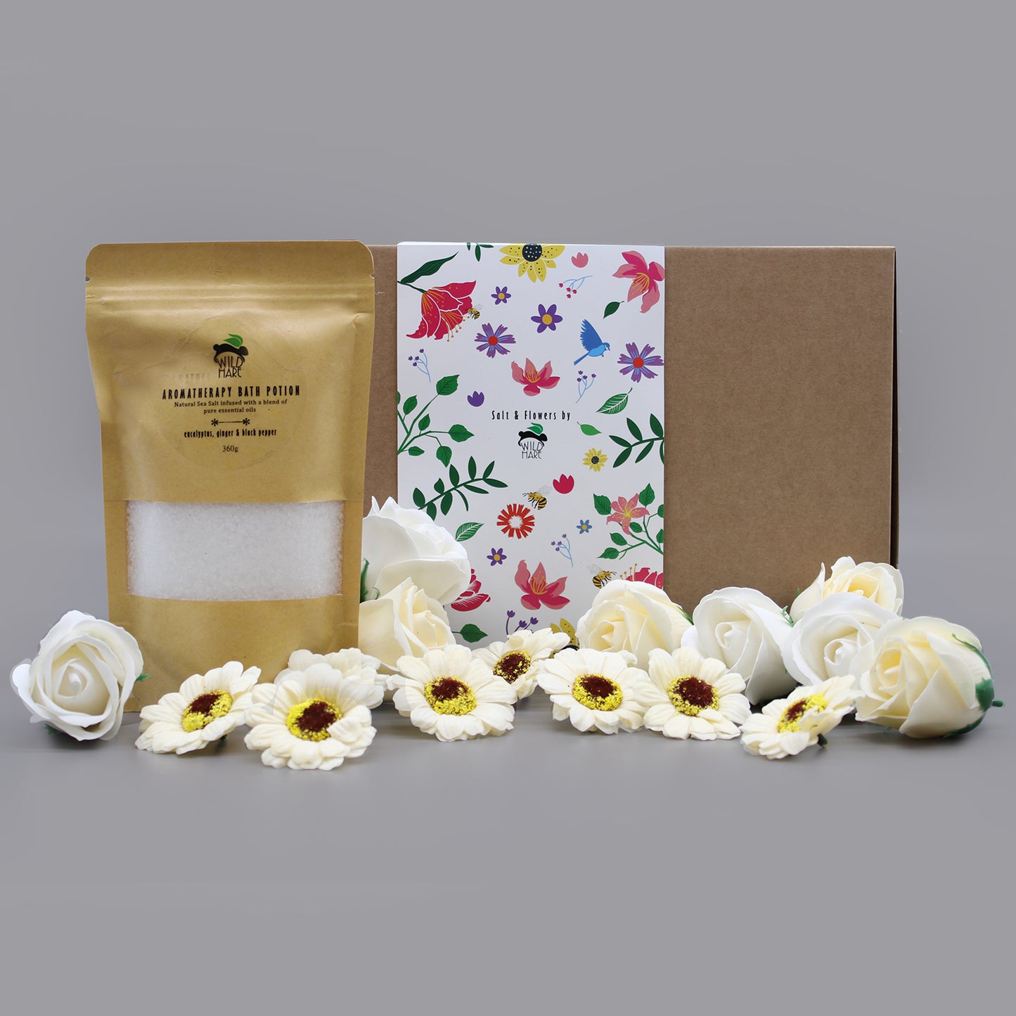 Wild Hare Salts And Flowers Set - Cold & Flu