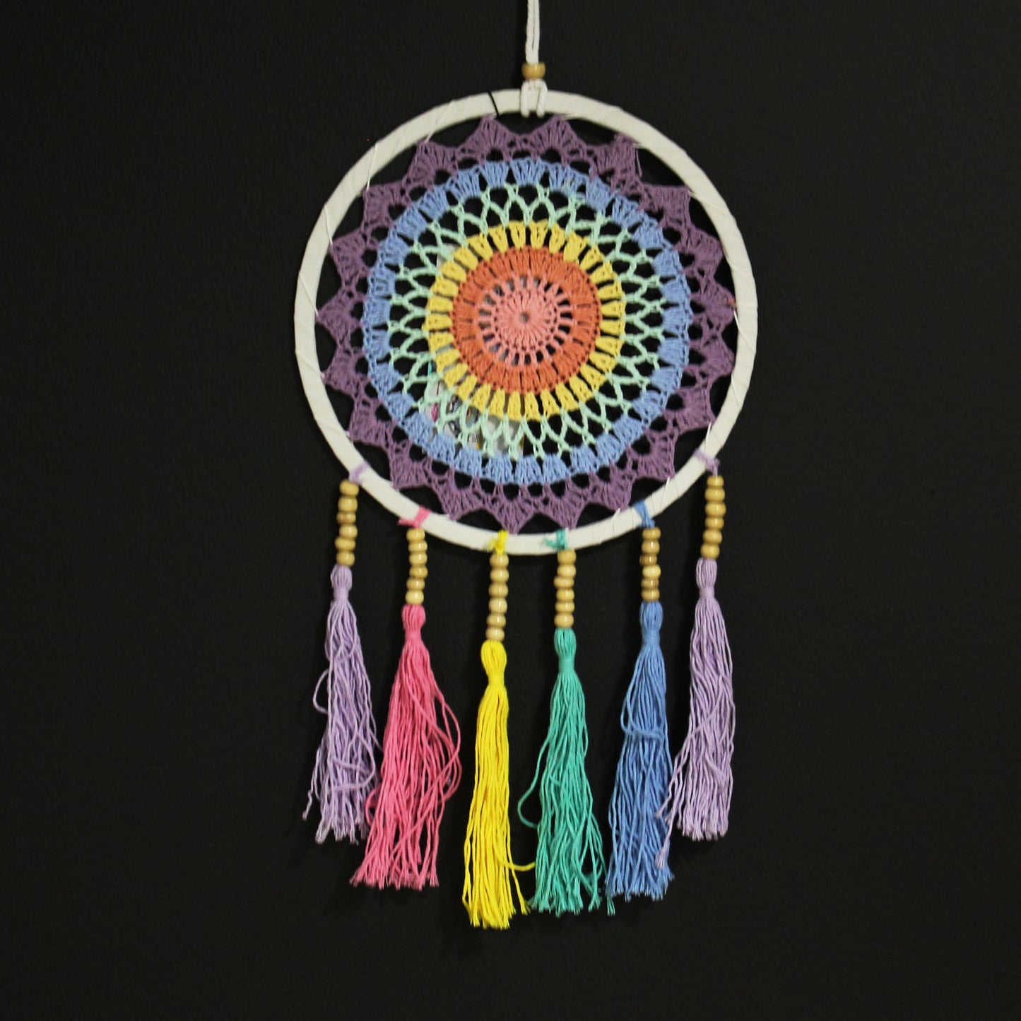 Small Dreamcatcher - Pastel Rainbow