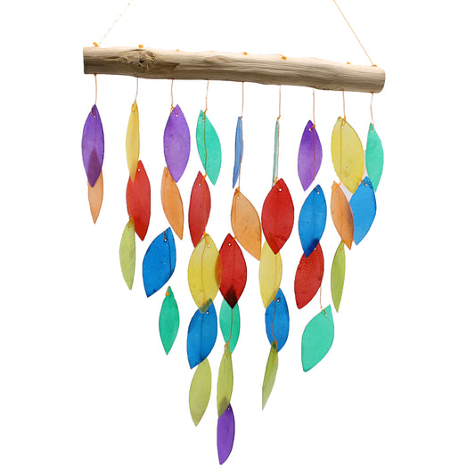 Rainbow Leaf  Copis Wind Chimes